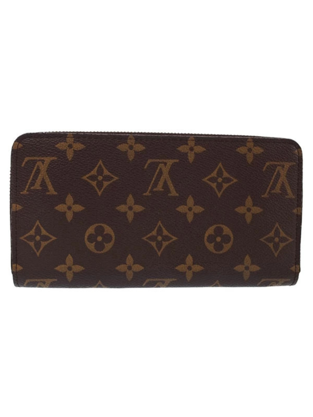 Louis Vuitton Wallet Monogram Round Zippy Long Zipper Brown
